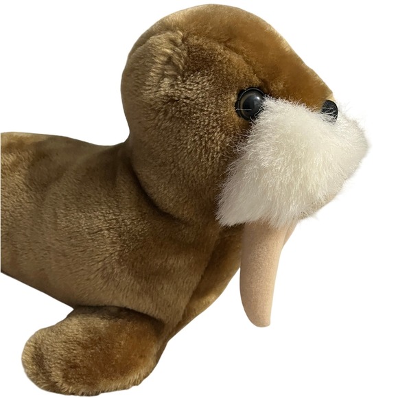 American Wego Plush Walrus Vintage Korea 14" Stuffed Animal Toy - Picture 2 of 16